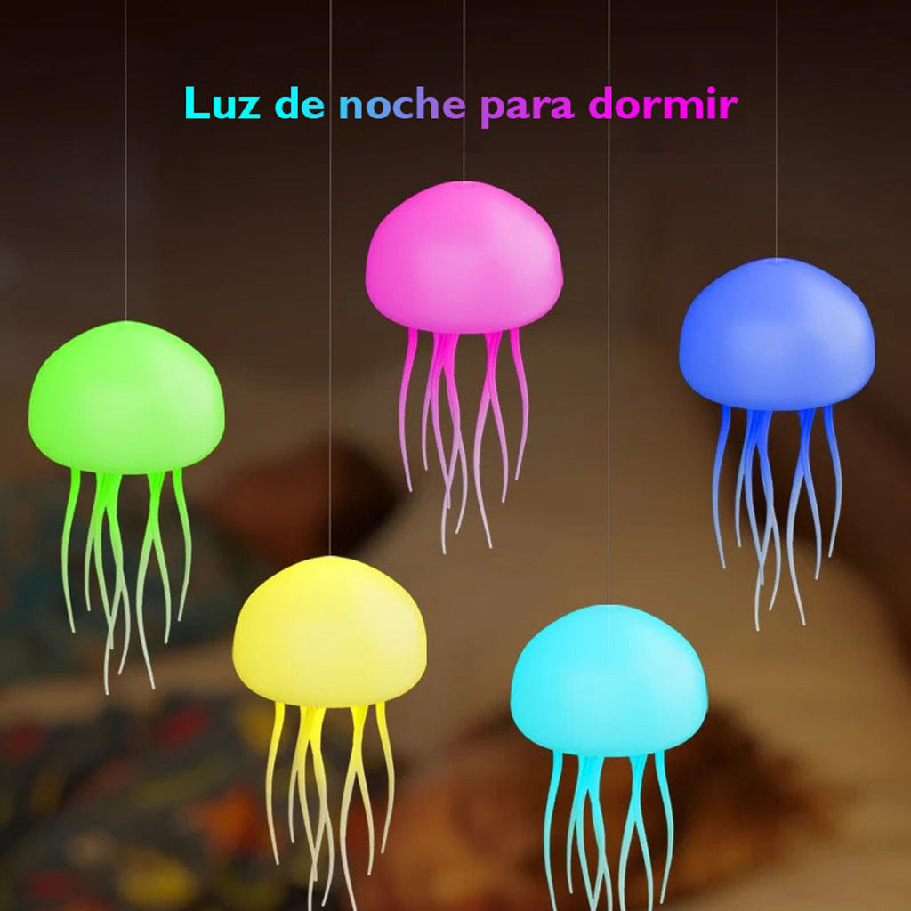LÁMPARA MEDUSA RGB – LUZ AMBIENTE HIPNÓTICA