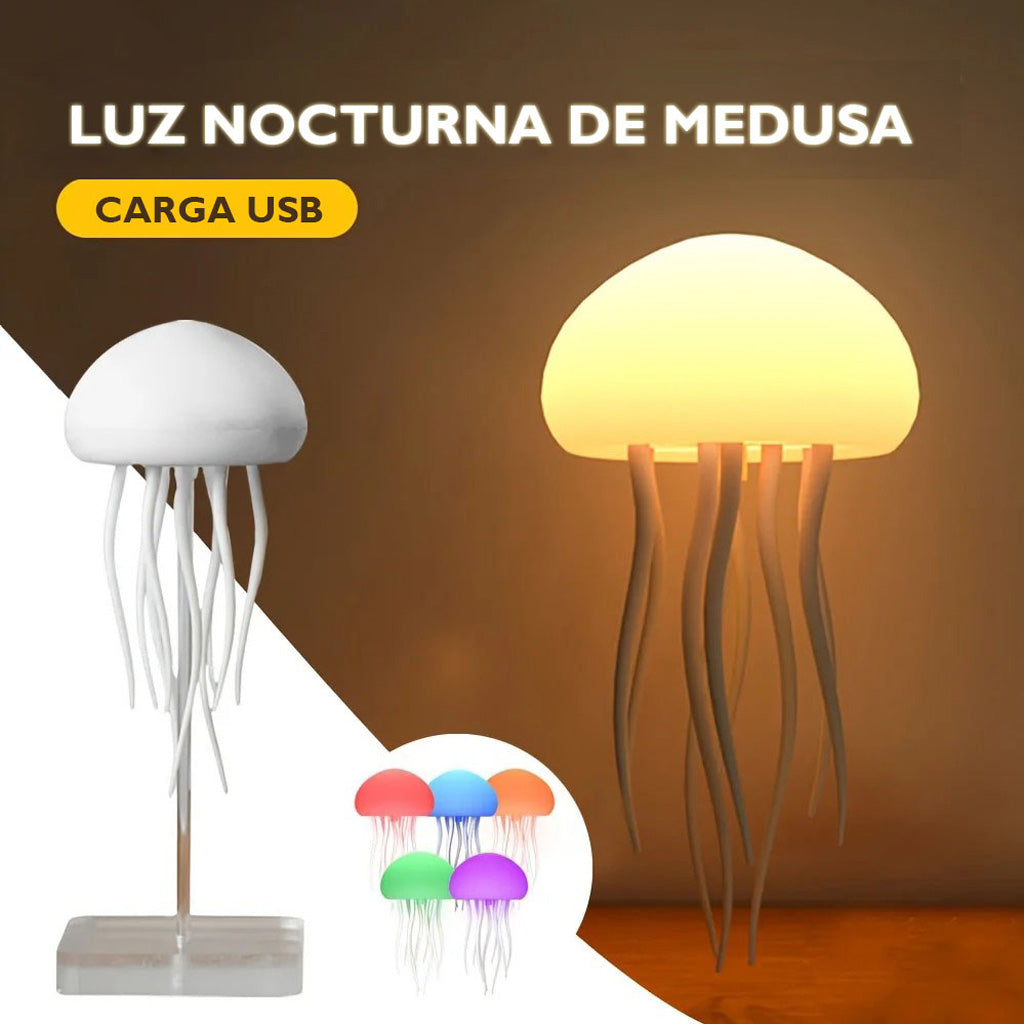 LÁMPARA MEDUSA RGB – LUZ AMBIENTE HIPNÓTICA
